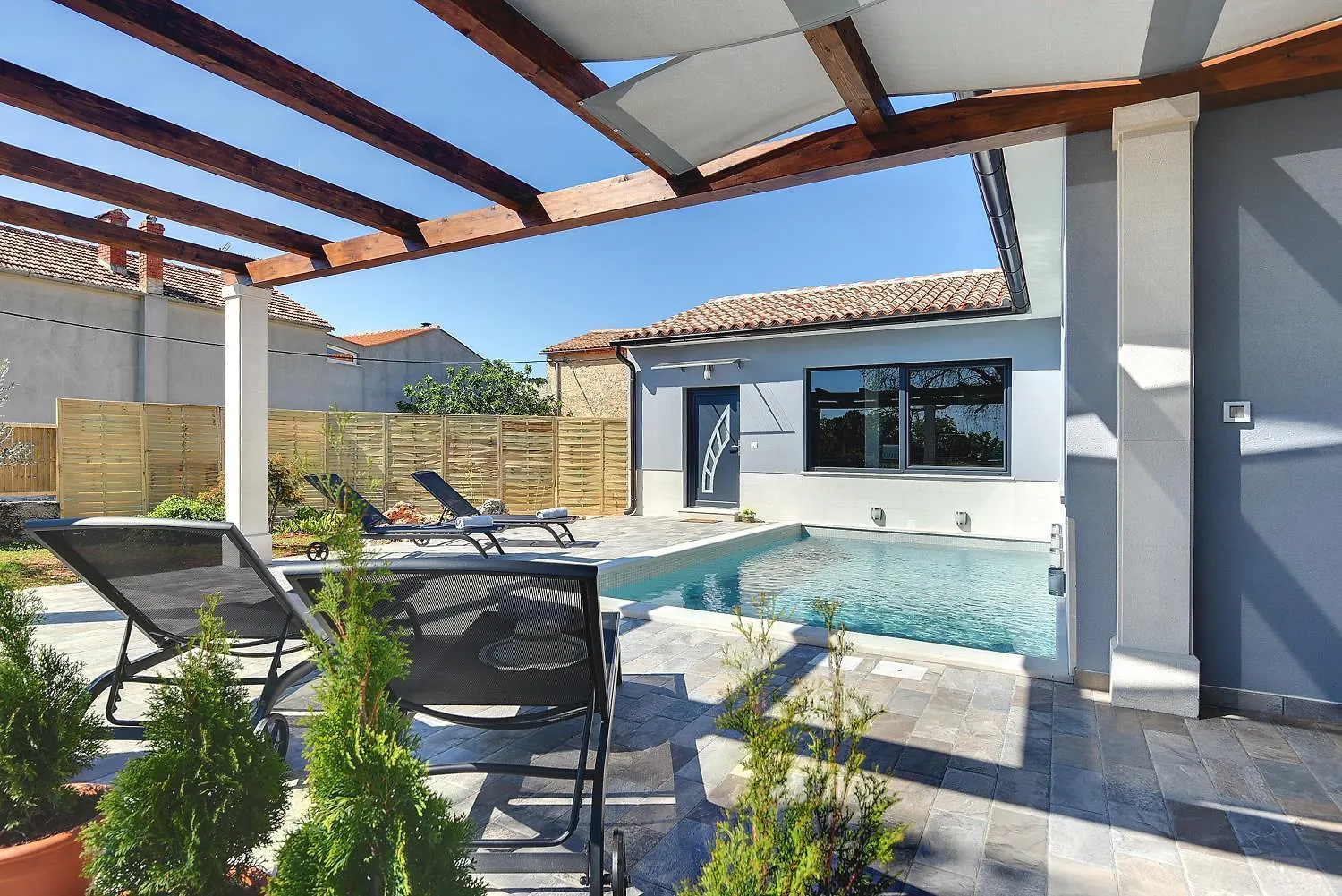 Villa Mit Privatem Pool, Wlan, Klima, Sonnenterrasse Und Grill Vodnjan Chorvatsko