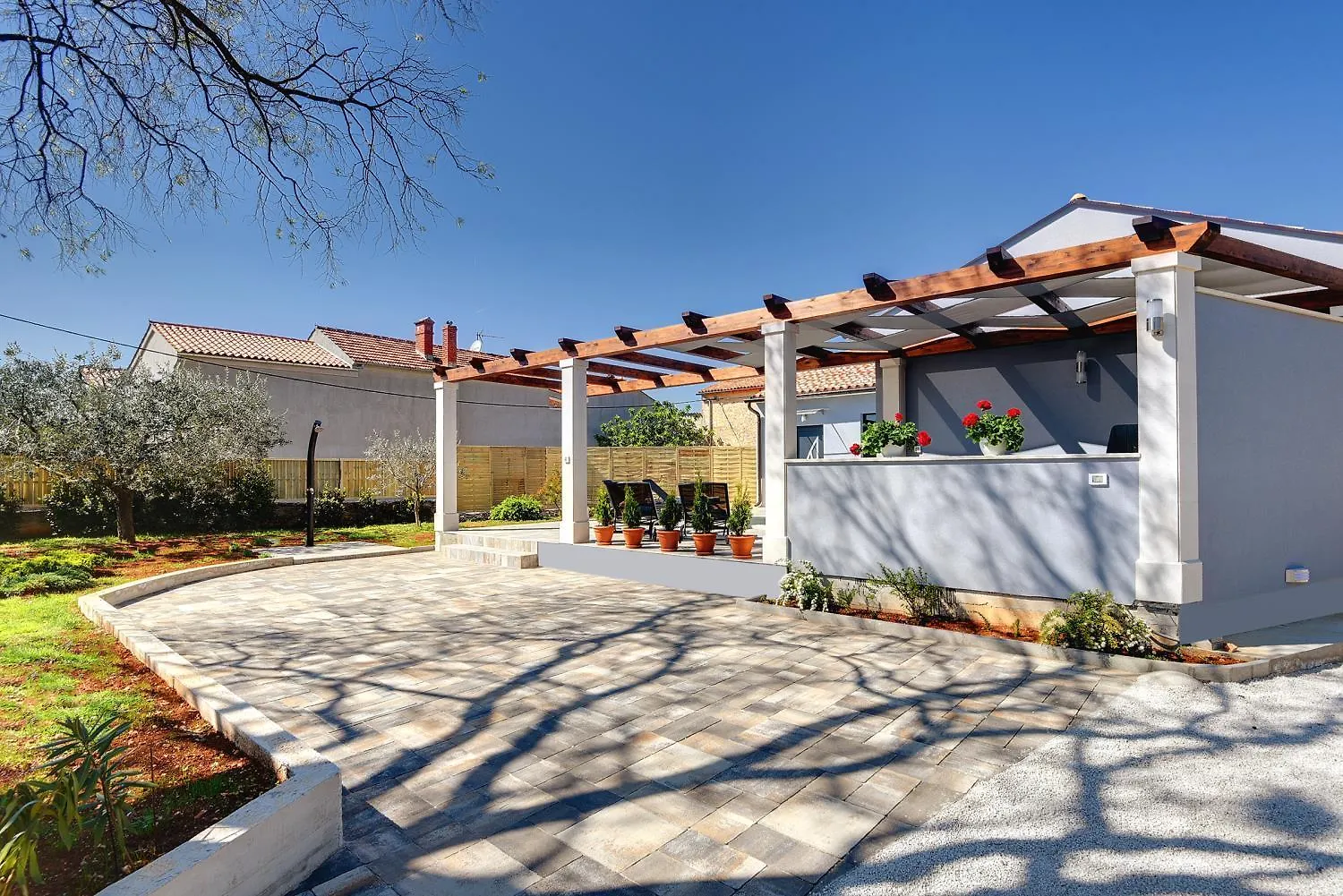 Tatil Evi Villa Mit Privatem Pool, Wlan, Klima, Sonnenterrasse Und Grill Vodnjan Hırvatistan